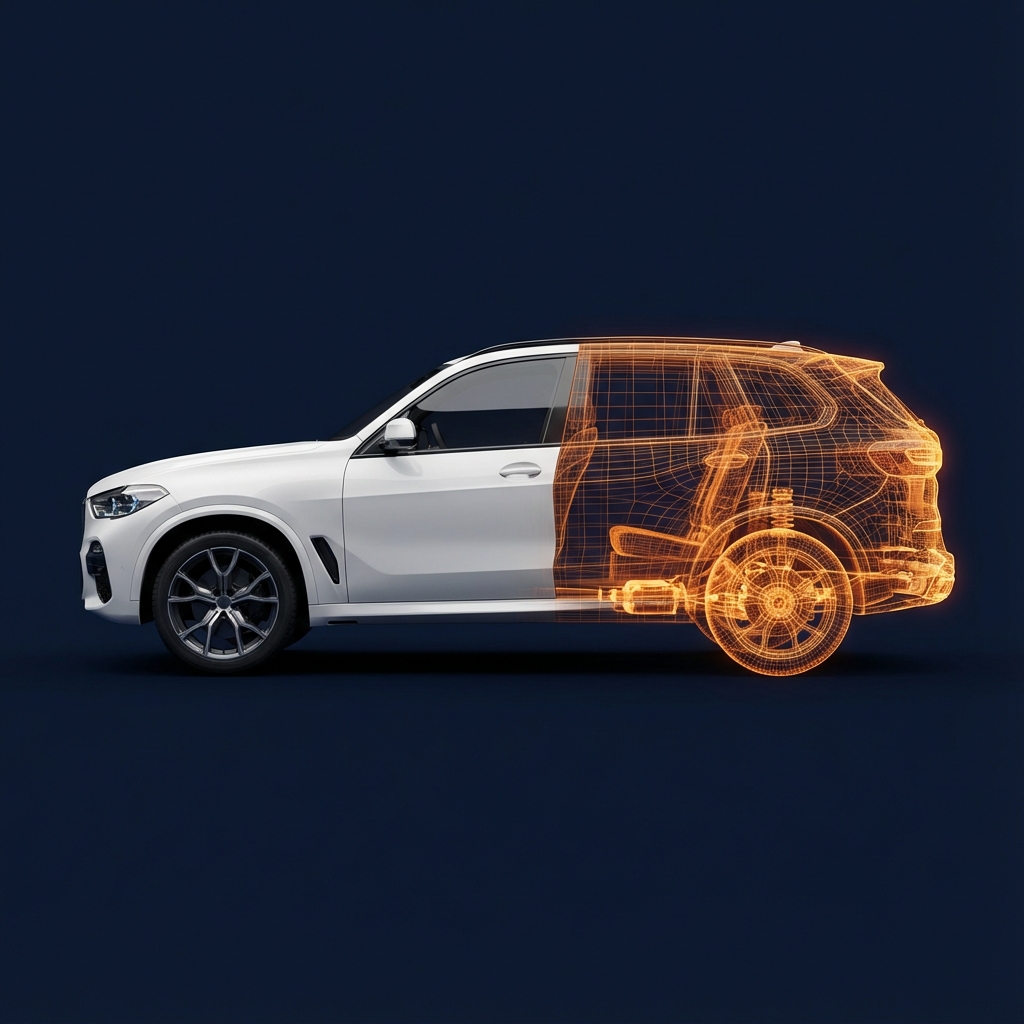 Análisis técnico de vehículo con visión de rayos X